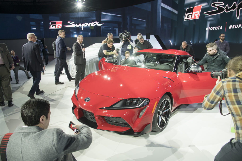 Journalists get an early look at the 2020 Toyota Supra 3.0.