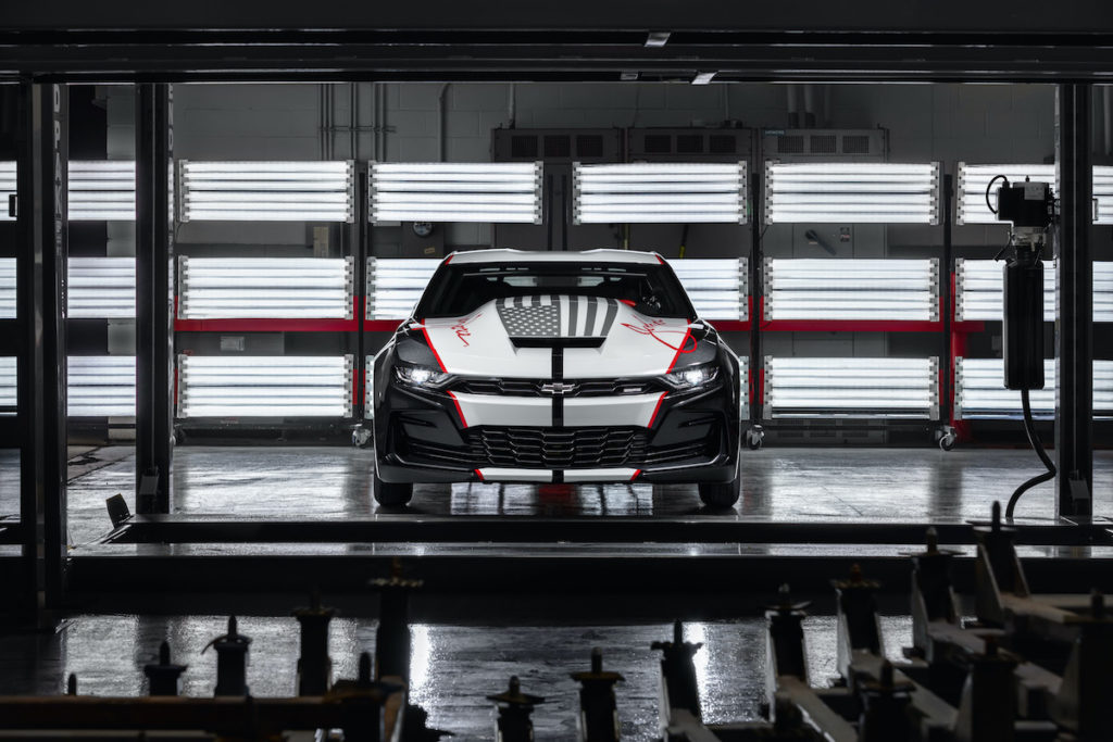 Chevrolet introduces the 2020 COPO Camaro John Force Edition at the 2019 SEMA Show