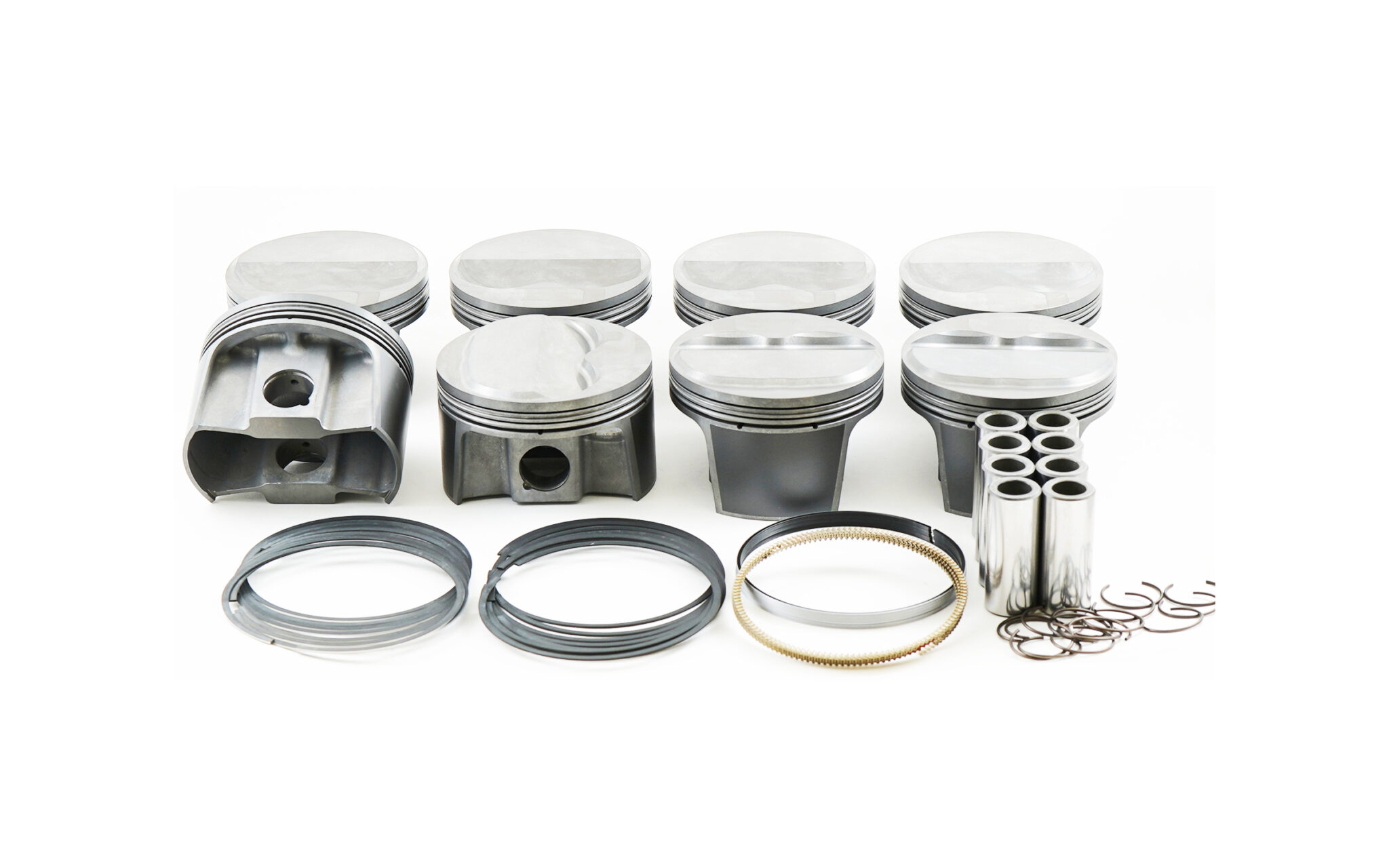 Mahle Motorsport Announces The Small Block Chevy 327 Dome All Forged Powerpak Piston Kit 9878